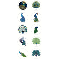 Peacock Stickers
